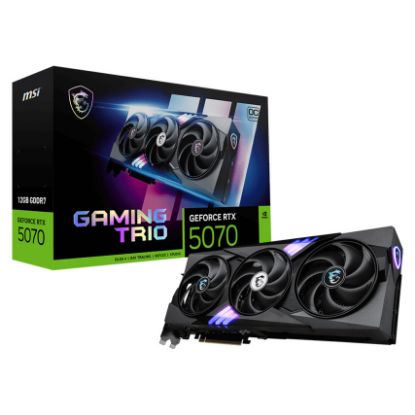Imagem de Placa Gráfica MSI GeForce RTX 5070 GAMING TRIO OC 12G DLSS4