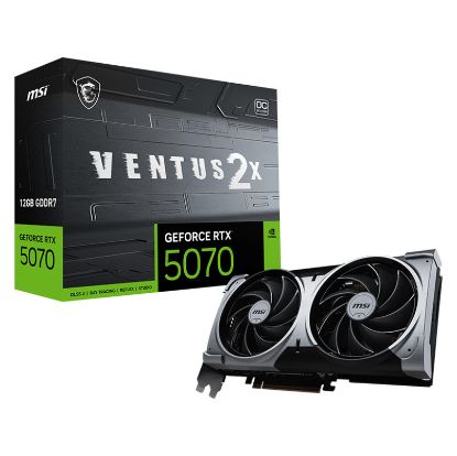 Imagem de Placa Gráfica MSI GeForce RTX 5070 VENTUS 2X OC 12G DLSS4
