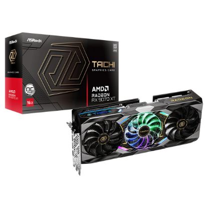Imagem de Placa Gráfica ASRock Radeon RX 9070 XT Taichi OC 16GB
