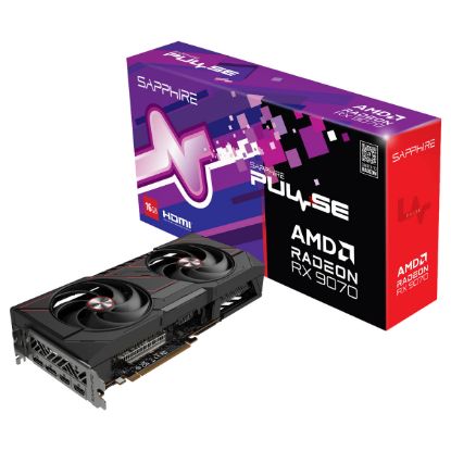 Imagem de Placa Gráfica Sapphire Radeon RX 9070 PULSE 16GB