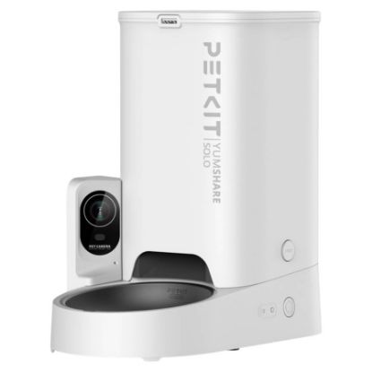 Imagem de Dispensador Comida Animal Petkit YumShare Solo Wireless 3L Branco c/ Câmara
