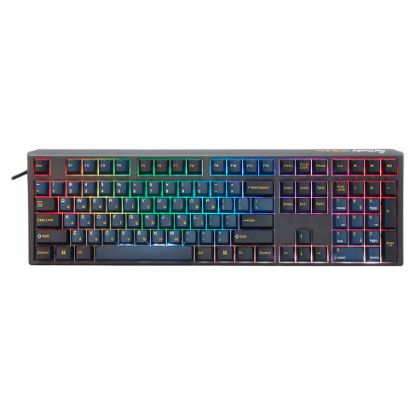 Imagem de Teclado Ducky ONE 3 Pro 100% PBT Mecânico RGB 8K Preto - Switch MX Blue (PT)