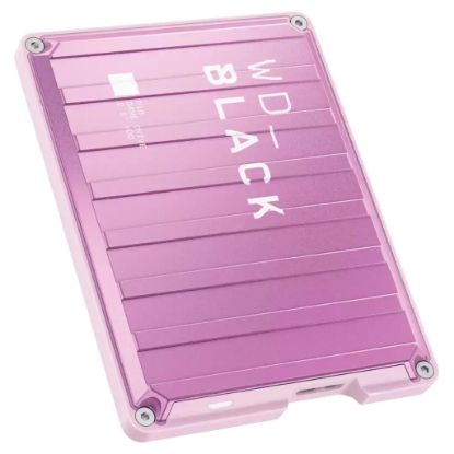 Imagem de Disco Externo Western Digital Black P10 Game Drive 4TB USB3.2 Rosa