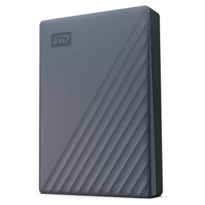 Imagem de Disco Externo Western Digital My Passport Portable 6TB Type-C Cinza