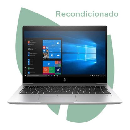 Imagem de Portátil Recondicionado HP EliteBook 840 G6 14" i5 8GB SSD 240GB UHD Graphics W11 Pro Cinza