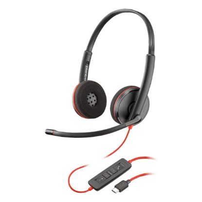 Imagem de Headset Call Center Poly Blackwire C3220 Type-C Preto Bulk