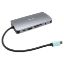 Imagem de Docking Station i-tec Type-C Multiport 11-em-1 C31NANODOCKVGAPD Prateado