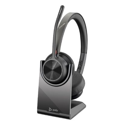 Imagem de Headset Call Center Poly Voyager 4320 Type-C + BT700 + Charging Stand Preto