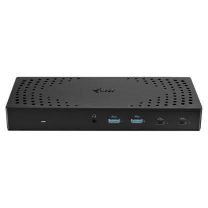 Imagem de Docking Station i-tec Type-C Multiport 13-em-1 CATRIPLE4KDOCKPD2 Preto