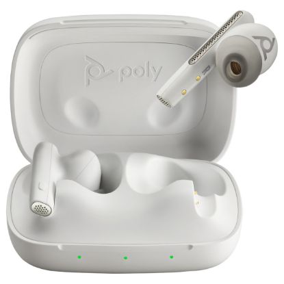 Imagem de Auriculares Poly Voyager Free 60 UC White Sand Earbuds +BT700 USB