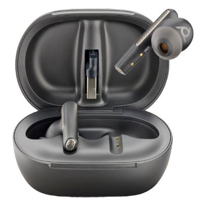 Imagem de Auriculares Poly Voyager Free 60+ UC M Carbon Black Earbuds +BT700 USB