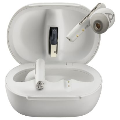 Imagem de Auriculares Poly Voyager Free 60+ UC White Sand Earbuds +BT700 USB