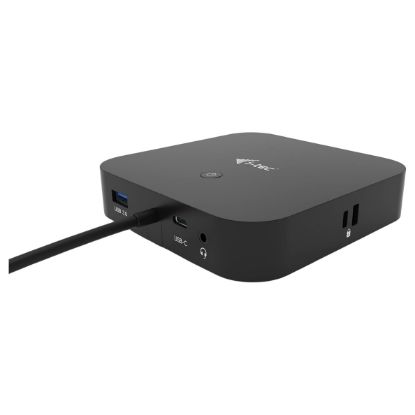 Imagem de Docking Station i-tec Type-C Multiport 10-em-1 C31DUALDPDOCKPD100W Preto + Carregador 100W