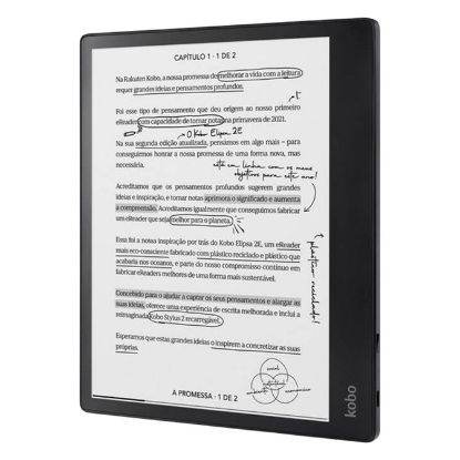 Imagem de E-Book Reader Kobo Elipsa 2E c/ Caneta Kobo Stylus 2