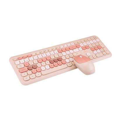 Imagem de Teclado e Rato MKPlus TG8118NGOZI Wireless (PT)