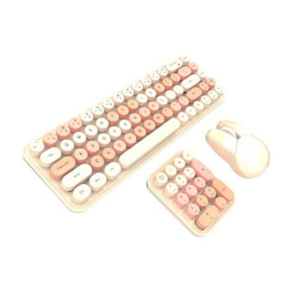 Imagem de Teclado e Rato MKPlus TG8118WILDE Wireless Preto (PT)