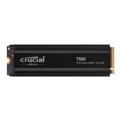 Imagem de SSD M.2 2280 Crucial T500 NVMe 4TB c/ Heatsink