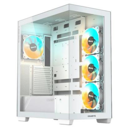 Imagem de Caixa Gigabyte C500 Panoramic Stealh ARGB Branca (ATX) (Vidro Temperado)