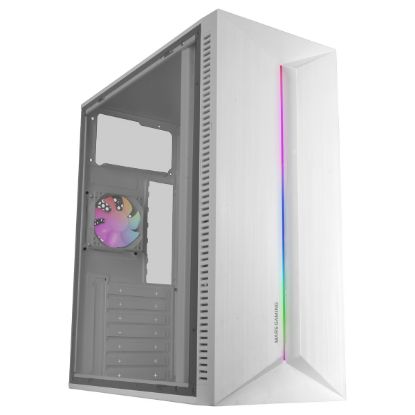 Imagem de Caixa Mars Gaming MC-BLAZE FRGB Branca (ATX) (Vidro Temperado)