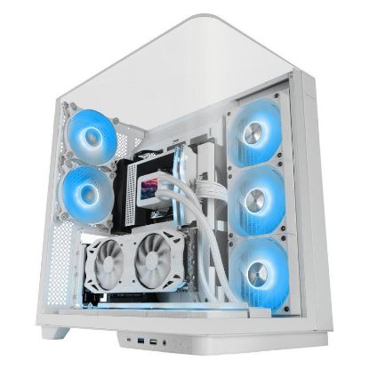 Imagem de Caixa Mars Gaming MC-INFINIO ARGB Branca (ATX) (Vidro Temperado)
