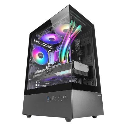 Imagem de Caixa Mars Gaming MC-XO Preta (ATX) (Vidro Temperado)