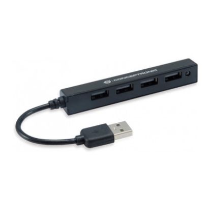 Imagem de Hub USB2.0 4 Portas Conceptronic Preto