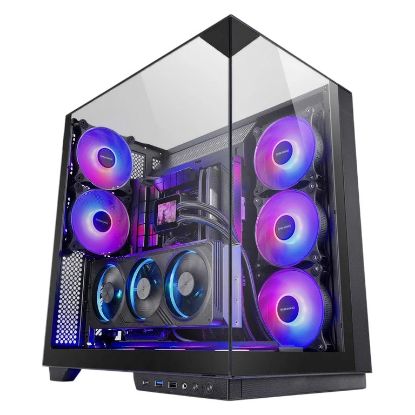 Imagem de Caixa Mars Gaming MC-3GF ARGB Preta (ATX) (Vidro Temperado)