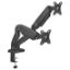 Imagem de Suporte Mesa p/ 2 Ecrãs 13"/32" Napofix DM3210 Full-Motion Preto