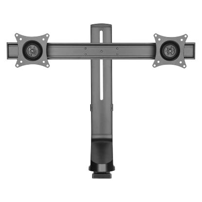 Imagem de Suporte Mesa p/ 2 Ecrãs 17"/27" NapoFix DM6200 Preto
