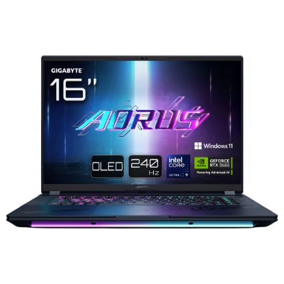 Imagem de Portátil Gigabyte AORUS MASTER 16 OLED BZHC6PTE64SP 16" Ultra 9 32GB SSD 1TB RTX 5090 W11 Pro Cin...
