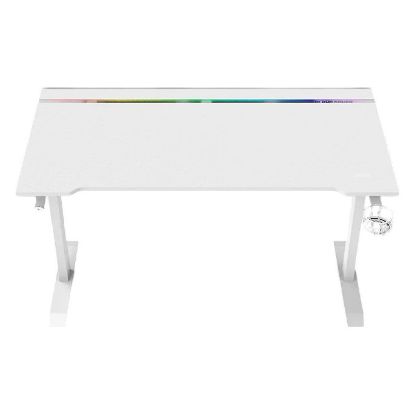 Imagem de Secretária Gaming Alpha Gamer Starla RGB Branca
